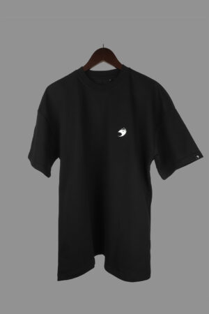 Dry Lake Logo Μπλούζα Μαύρη – Oversized Unisex T-shirt