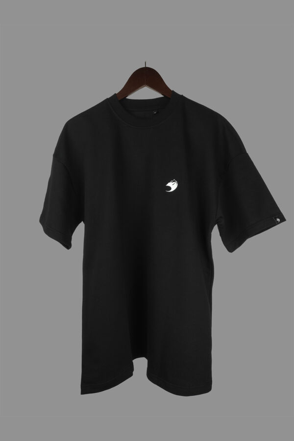 Dry Lake Logo Μπλούζα Μαύρη – Oversized Unisex T-shirt